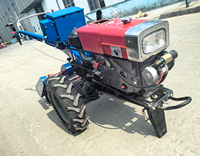 Tracteur à chenilles 14HP avec prise de force - Machine agricole polyvalente pour le labour, le travail du sol et le transport