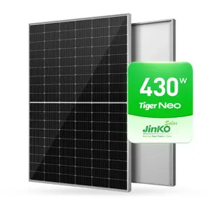 Half Cell 425w 430w 435w 440w 445w Jinko Tiger Neo Wholesale Monocrystalline Module Mono Solar Energy Power Panel