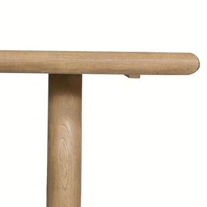 Mesa de Centro de Madera Sólida Estilo Americano, Simple, Rústica, Moderna, Europea, para Sala de Estar, Oficina en Casa, Comedor - Product Image 2