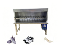 Four à chaussures motorisé en acier inoxydable FS-730, 220V, 2,4kW, capacité de 200-300 paires/8h, séchage et activation de la colle des semelles et des empeignes de chaussures 1
