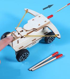 Nuevo Juguete Educativo de Madera para Niños: Arco de Guerra Creativo para Ensamblar a Mano, Pequeño Kit de Construcción con Paquete de Materiales - Product Image 2