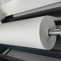 Papier de transfert par sublimation, papier blanc, rouleau jumbo pour impression par sublimation sur t-shirt, impression numérique