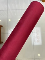 Velours auto-adhésif d'enveloppe de film de tissu de suède de tissu de microfibre pour le tableau de bord de voiture de siège de tableau de bord