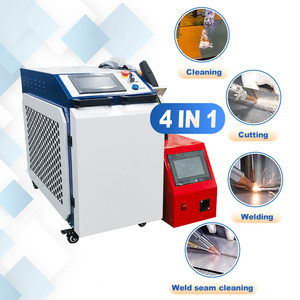 <b>Laser</b> Welding <b>Machine</b> Price for Metal 4 in 1 1500w <b>Cleaning</b> Cutting 2000w 3000w Welders - Product Image 1