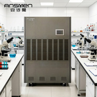Ansmen 360L/D 4800m/h Unité numérique de contrôle d'humidité à débit d'air constant, Machine industrielle de régulation d'humidité automatique avec dégivrage automatique pour laboratoire