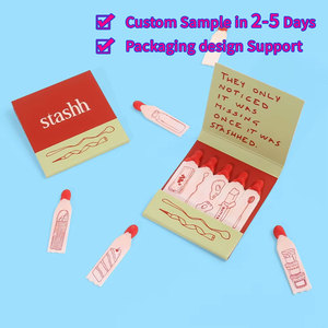 Cute Happy Face <strong>Matchbook</strong> 200 <strong>Matchbooks</strong> White Matches Custom Paper Books for Cigar <strong>Matchbook</strong> - Product Image 3