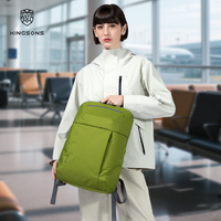 Matériaux populaires, écologiques et recyclés, sac à dos quotidien durable de 15,6 pouces, logo personnalisable, sac à dos pour ordinateur portable unisexe