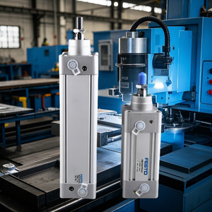 Válvula Solenoide de Metal Fundido a Presión CHIIB DNC-40-230-PPV-A 163363, M12x1.25, Diámetro 40mm, Recorrido 230mm, PPV Ajustable - Product Image 5