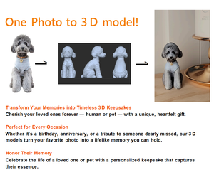 Servicio de impresión 3D Chibi Anime personalizado traje de una sola foto con piel de silicona y huesos de resina - Product Image 2