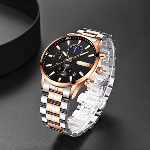 Nibosi 2501 Heren Quartz Horloge Sport Mode Luxe Business Elegantie Horloges Rvs Relojes Hombre Polshorloge - Product Image 3