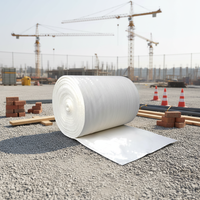 Géotextile résistant à la biodégradation 340g pour l'isolation et la protection des surfaces de travail des décharges de déchets