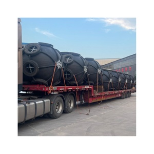 Defensas Neumáticas Inflables de Goma Tipo Red de Barco Cilíndrica Protectora de 3 Metros de Ancho, Marca ZHH, Shandong - Product Image 3