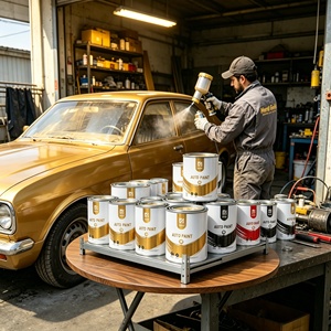 <span class=keywords><strong>Peinture</strong></span> automobile acrylique liquide écologique sur mesure, tons pastel, séchage rapide, fourniture directe d'usine - Product Image 3
