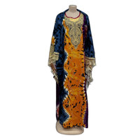 Robe Musulmane Boubou de Haute Qualité en Satin avec Strass, Abaya Deux Pièces, Chemise de Nuit Femme, Foulard Grande Taille, Haute Couture