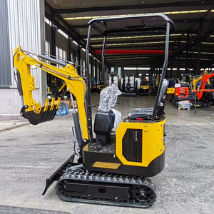 1 Ton Mini Crawler Excavator EURO 5 Diesel Engine Hydraulic Compact Digger With Koop Gear and PLC Motor Short Turning Radius for - Product Image 1