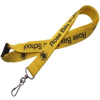 Produsen Lanyard Promosi Kustom Murah, Lanyard Leher Polyester Cetak Sublimasi Kustom Dengan Logo