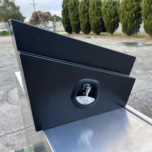 Custom-Size Portable Aluminum Alloy Ute Canopy Lockable 2 Compartments up to 2000L Waterproof Truck Storage Solution - Product Image 1