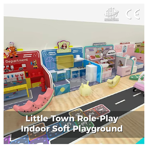 Equipo de Juegos Interior Comercial para Niños, Casa de Juegos de Rol, Área de Juegos Suave para Niños con Piscina de Pelotas para Escuelas y Centros Comerciales - Product Image 1