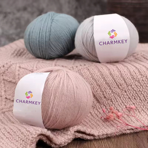 Hot Bán Bé Mềm Mại Ấm Áp Nhiều Màu Sắc Duy Nhất Merino Len <span class=keywords><strong>100</strong></span> Tinh Khiết Len Vừa Dày Sợi Cho Đan Áo Len Khăn - Product Image 3