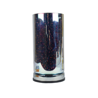Lampe LED électrique 3D en verre et métal, chauffe-cire, lumière changeante de couleur, brûleur d'huiles essentielles, fondoir de cire de soja, écologique, très parfumé
