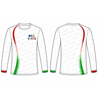 Maillot de football à manches longues pour hommes avec manches raglan et coupe classique pour les programmes de réapprovisionnement des équipes, offre de vente en gros disponible
