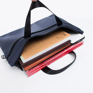 Personalized B66 Lightweight Executive Conference Bags Oxford <b>Material</b> Business Briefcase Multi-color 15 Inch Laptop Bag for Men - Product Image 5