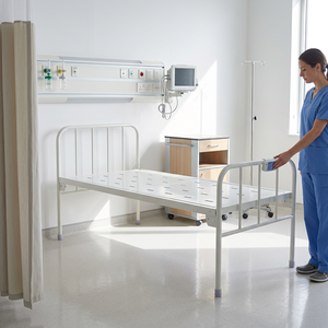 Cama de Hospital de Acero Inoxidable de Primera Calidad con Recubrimiento de Polvo Epóxico, Garantía de 1 Año, Clase I, 1900x910x600mm, Uso Médico - Product Image 3