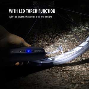 Bomba de Bicicleta Eléctrica Inalámbrica Portátil <span class=keywords><strong>CYCPLUS</strong></span> 2083 con Pantalla Digital, Máx. 150 psi, Accesorios para Bicicleta, Bomba Inteligente para Balones y Automóviles - Product Image 5