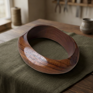 Vintage Wooden <b>Bangles</b> Creative Fashion Bracelet Wooden Bracelet Ring <b>Bangle</b> at Good Price | Premium Wooden Crafts - Product Image 1