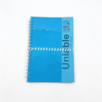 Carnet à spirale double fil B5 avec couverture en PP, carnet à spirale à couverture rigide, carnets à spirale en gros pour le bureau