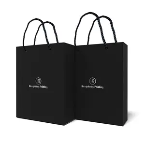 Wholesale Price Coated Paper Kraft Bag Trolley Personalized Retail Shopping Bags