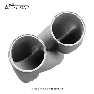 Tubo de Escape Universal 3D en Forma de Z para Todos los Modelos de Automóviles con Conexiones de 2.25'', 2.5'', 2.76'', 3'' y 3.5'' de Acero Inoxidable SUS304 - Product Image 5