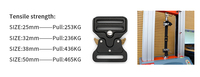 38mm 50mm Heavy Duty Zinc Alloy Paracord Bracelet Boucles Boucle Métallique Clip pour Collier de Chien