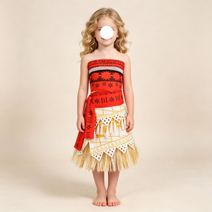 Disfraz de Princesa del Océano para Halloween al por Mayor para Niñas con Peluca y Vestido Elegante, Disfraz Infantil y Adulto para TV y Cine - Product Image 2