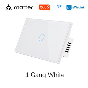 Interruttore Touch <span class=keywords><strong>Smart</strong></span> WiFi 2.4GHz Impermeabile IP20 Standard USA e Australia - Product Image 4