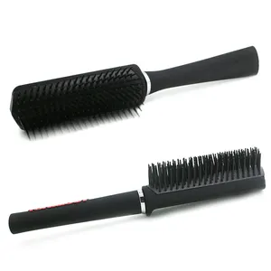 saç fırçası siyah erkekler için saç şekillendirme fırça plastik saç fırçası fabrikası