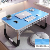 Table d'extérieur en alliage d'aluminium, table de lit, bureau d'étudiant, table d'étude pour dortoir, table d'ordinateur simple, table de salle à manger portable pour baie vitrée