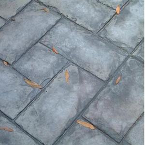 Rock Design Betons tempel Formen Stempeln Gummi Pflaster form Polyurethan Zement boden Stanz form Matten zum Verkauf - Product Image 2