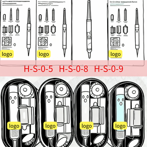 เครื่องม้วนผมคุณภาพพรีเมียม 1:1HS-<span class=keywords><strong>08</strong></span> ขนาดกะทัดรัด พร้อมแอพพลิเคชั่น 6-in-1 เครื่องหนีบผมไอออนิก สำหรับใช้ในโรงแรม พร้อมหมายเลขซีเรียลที่ถูกต้อง - Product Image 2