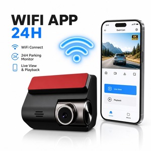Câmera de Painel Automotivo 4K DVR para Carro com WiFi Integrado, GPS, Super Capacitor 1.5F, Lente Dupla, Visão Noturna, Gravação em Loop e Tela IPS de 3.0 Polegadas - Product Image 5