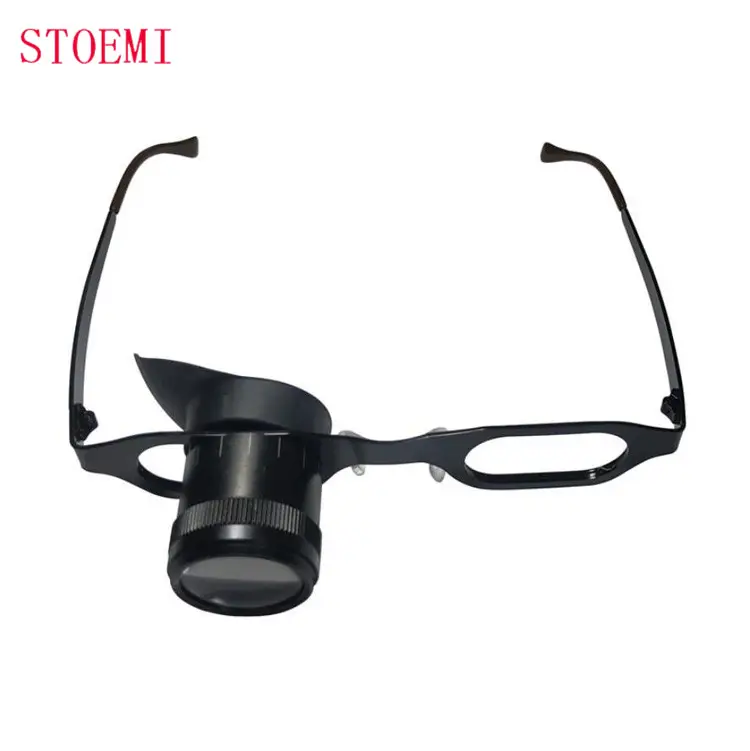 STOEMI 8541 2X 3X 4X 5X 6X 7X 10X 12X 15X Monocular Magnifying Glass spectacle Magnifier Eyewear Loupe Low Vision Aids