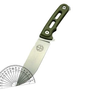 Couteau de poche tactique personnalisable de haute qualité en acier inoxydable Damas, lame G10 pour bricolage industriel extérieur, épée en bois/plastique - Product Image 6