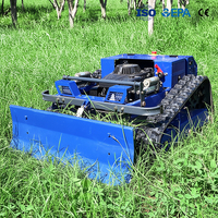 Mesin Pemotong Rumput Robot Pintar Adaptif dengan Alat Pengukur Bilah dan Medan Bertenaga Diesel untuk Taman di Inggris