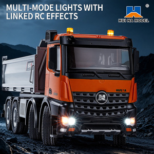 Nuevo Modelo Mejorado Huina 1536-1, Camión Volquete de Control Remoto de Aleación a Escala 1:14 con 13 Canales, Vehículo de Ingeniería RC - Product Image 1