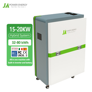 Japower ba giai đoạn đầu ra trong nhà Pin 15KW 32kwh LiFePO4 điện áp thấp nhà biến tần Pin tất cả trong một hệ thống - Product Image 1