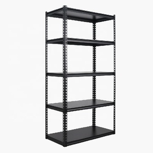 Fabricación Estante de <span class=keywords><strong>metal</strong></span> de utilidad sin pernos de 5 niveles Estantes de acero ajustables Estante de almacenamiento de almacén - Product Image 1