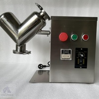 Mélangeur de poudre de qualité alimentaire VH-2, petite capacité, machine de mélange en forme de V pour le traitement des épices