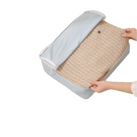 Sac de rangement de voyage extérieur à ouverture et fermeture, en nylon imperméable, pour tri de vêtements, organisateur de vêtements pour voyages d'affaires, multi-usage