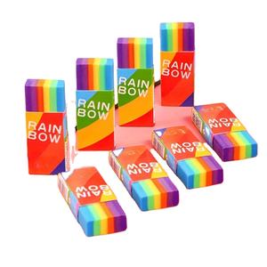 Kreativer Hochwertiger Regenbogen-Radiergummi Schul spezifischer staubfreier und spurloser Radiergummi - Product Image 1