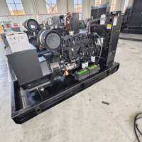 Générateur diesel de type ouvert 120 kW 150 kVA avec démarrage automatique ATS, panneau d'instruments complet, unité de base, excellente dissipation thermique